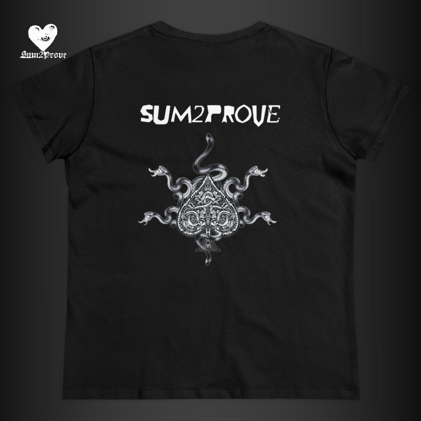 "PIK" T-SHIRT SCHWARZ FRAUEN