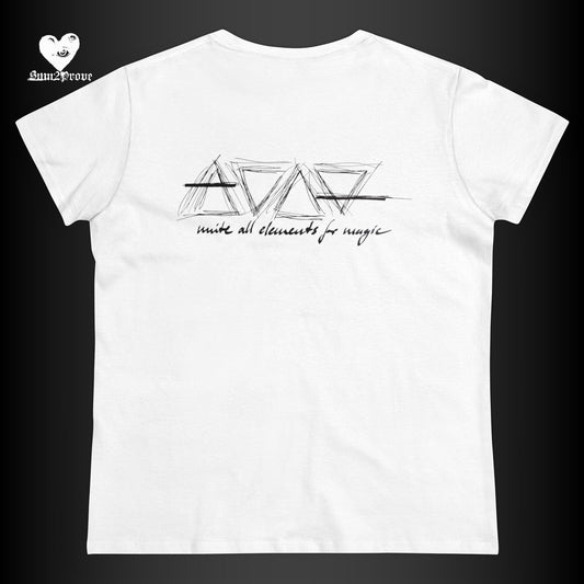 "ELEMENTS" T-SHIRT TAILLIERT