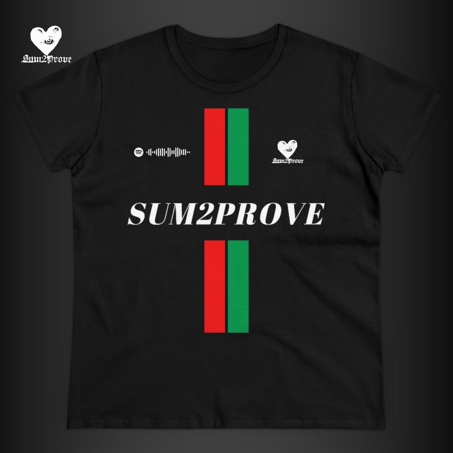 "61" T-SHIRT SCHWARZ TAILLIERT