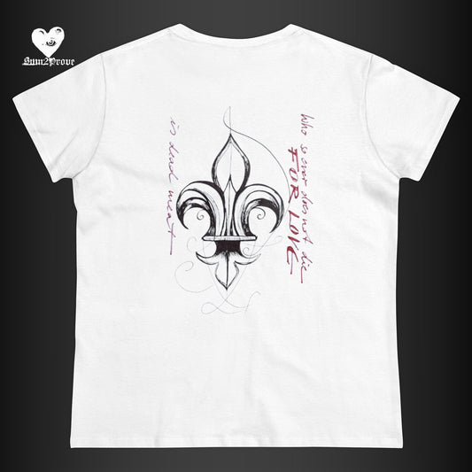 "LILAC" T-SHIRT TAILLIERT