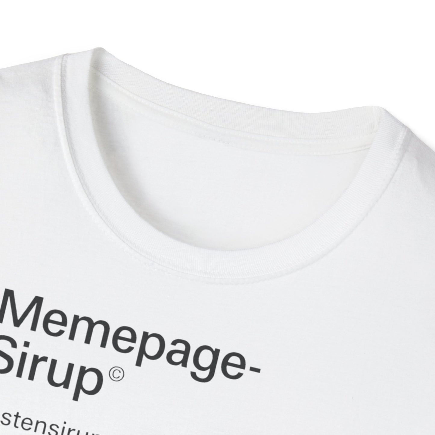 Memepagesirup T-Shirt