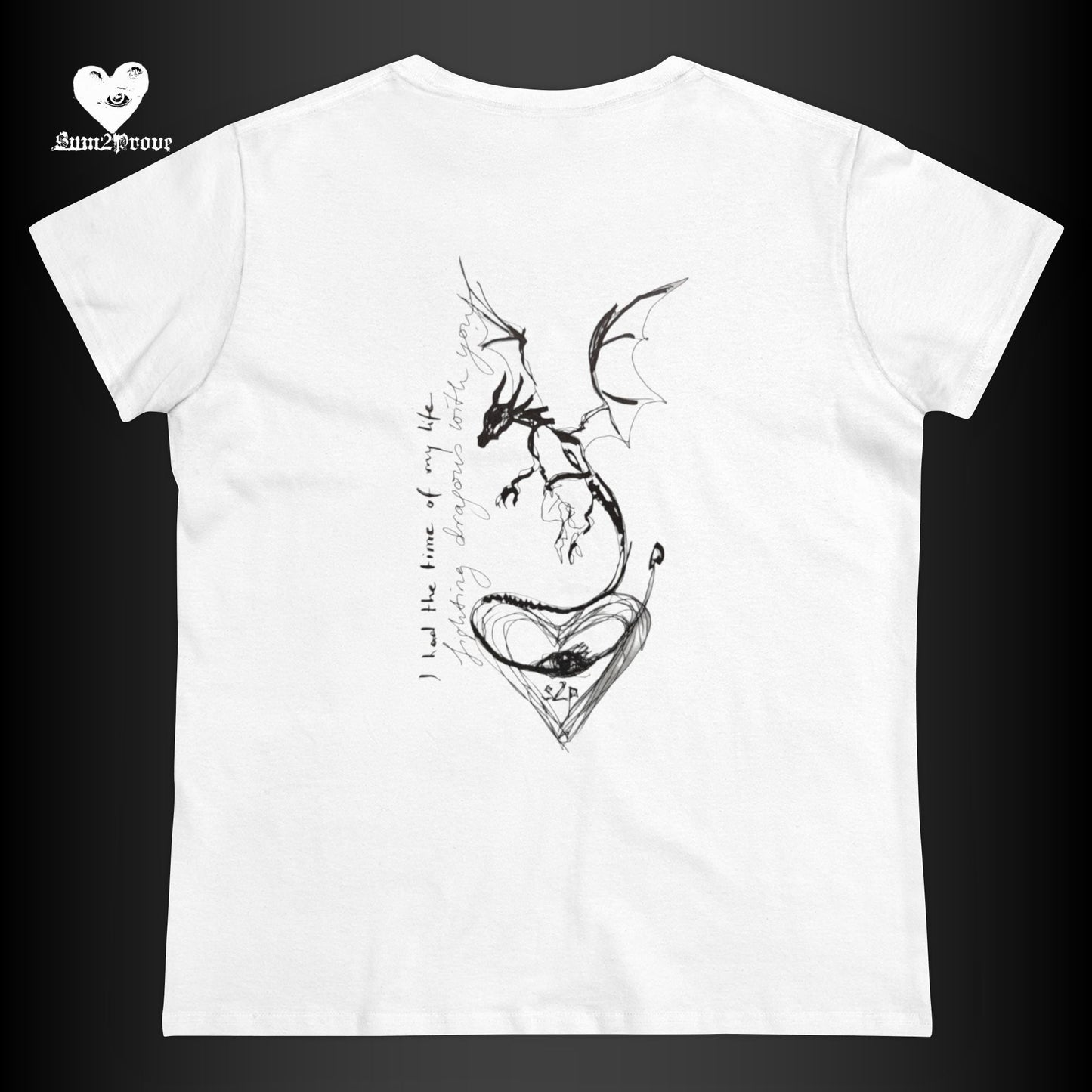 "DRAGON" T-SHIRT TAILLIERT