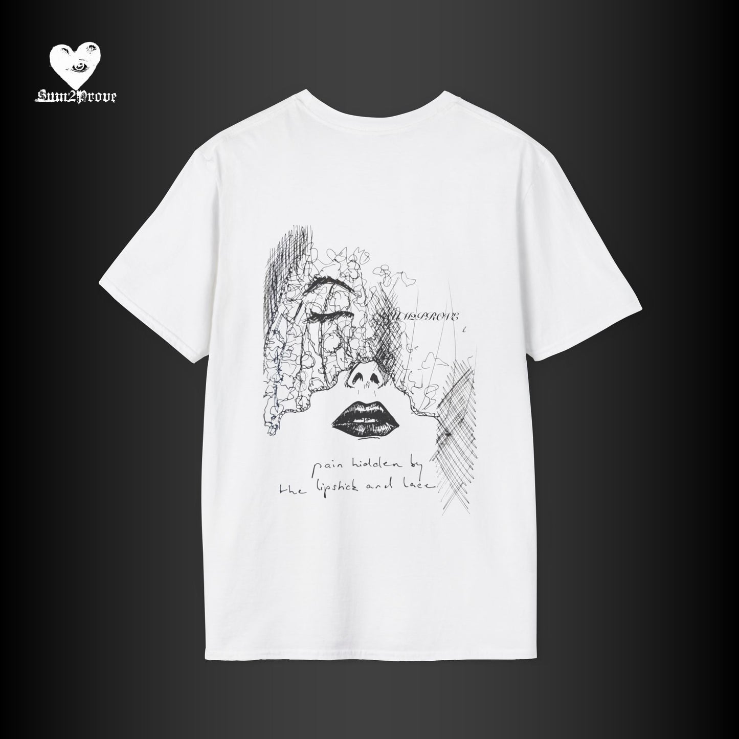 “LACE“ T-Shirt weiß