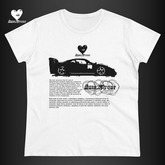 "WAY TOO FAST" T-SHIRT TAILLIERT